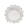 [Elfo de Nieve] Pulsera Fantasma Blanca Natural para Mujer La Más Fácil de Combinar Blanca Asai Pulsera de Cristal Blanco Venta al por Mayor