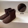 Sapatos Infantis de Couro Genuíno Fosco, Botas Martin Infantis, Botas para Meninas, Botas Curtas para Meninos, Botas Individuais para Bebês, Botas Curtas para Meninas, Couro Genuíno