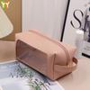 En Stock Producto Nuevo de Amazon Bolsa de Maquillaje Portátil, Neceser Transparente de Viaje, Bolsa de Playa, Bolsa Pequeña para Cosméticos, Portátil