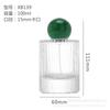 Botella Vidrio Transparente Botella de Perfume Botella de Vidrio 30ml Botella de Vidrio con Atomizador 15 Boca de Tarjeta Botella de Perfume Botella Vacía