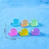 Micro-Paisaje Creativo Luminoso Animales Marinos Cangrejo Ermitaño Caballo Marino Pequeño Lindo Accesorios Decorativos DIY Pequeños Adornos
