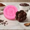 Molde de Silicona para Velas Aromáticas con Olas del Océano, Molde para Hornear, Decoración de Pastel de Fondant y Chocolate