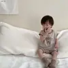 Traje de Verão Infantil Fino Estilo Coreano Roupas Infantis Roupas de Verão para Meninos Roupas Infantis Estilo Coreano Fabricante de Roupas para Bebês Atacado Personalização
