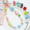 Macaron Lindo Fortuna Aleación Cuentas Sueltas Cuentas Hechas a Mano DIY Cadena de Teléfono Móvil Accesorios Pulsera Collar Material