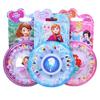Parche de Diamante de Dibujos Animados Autorizado Original, Parche para Oreja, Parche para Uñas de Princesa de Hielo y Nieve, Parche para Uñas de Niña con Lima de Uñas