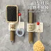 Anillo para el Pelo del Inodoro Banda para el Pelo Cuerda para el Pelo Gancho Estante de Almacenamiento para Peine sin Perforaciones Estante Colgante para Accesorios del Cabello del Baño Colgador para Gomas Elásticas