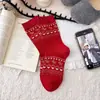 Meias Ano do Cavalo para Mulheres, Meias de Meia Panturrilha Fofas de Desenho Animado de Cavalinho, Meias Slouch Versáteis Sem Costura da Moda, Meias Vintage Fair Isle