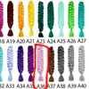 Peluca de Fibra Química Trenzas Grandes para Hombres y Mujeres Extensiones de Cabello Personalizadas 165g 41Pulgadas X-Pression Trenzas Cabello
