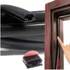 Tira de vedação para porta anti-roubo em formato D, autoadesiva, à prova d'água, à prova de som, resistente às intempéries, isolante térmico e resistente a impactos, 9*6, exclusivamente para vendas transfronteiriças