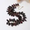 Collar de Grava de Ágata de Cristal Natural al por Mayor, Cuentas de Ágata de Cristal de Piedra Natural de Forma Irregular, Cuentas Sueltas