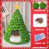 Hilo de Cola de Gato Árbol de Navidad Cama para Gatos Hecho a Mano DIY Materiales de Tejido Hilo de Tira de Hielo Súper Grueso Hilo de Lana Islandesa Bola de Hilo DIY