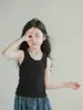 Chaleco de Algodón con Hilo Xiao Bai para Niños y Niñas Ropa Interior Ropa Exterior Chaleco Básico Rayado Ropa Exterior Chaleco Individual Sacudir Sonic Explosion
