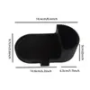 Caixa de Sabão Silicone Alto Padrão, Drenável e Sem Água Criativa Banheiro Banheiro Conveniente Rack de Armazenamento Base Suporte de Sabão