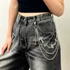 Cadena de Pantalones de Múltiples Capas con Forma de Cruz de Nuevo Estilo, Moda Retro Europea y Americana, Accesorios Personalizados para Fotografía de Viajes, Venta al por Mayor Transfronteriza