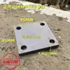 Enxadão Rotativo, Semeador, Braçadeira para Tubo, Gancho de Arado, Batente de Limite, Tubo Quadrado, Formador de Sulco, Haste de Arado de Solo Profundo, Placa de Fixação, Placa de Roda de Terra