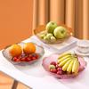 Nuevo Estilo Lujo Ligero Plato de Frutas Sala de Estar Hogar Mesa de Centro Plato de Frutas Plato Colgante para Snacks Inauguración de la Casa Nuevo Plato para Dulces de Frutas Secas