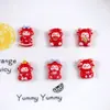 Año del Cordero Zodiaco Cordero Lindo DIY Funda Cremosa para Teléfono Accesorios de Resina Accesorios para el Cabello Hechos a Mano Pinzas para el Cabello Ligas para el Cabello Pegatinas Venta al por Mayor