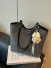 Bolso de axila grande de estilo coreano, casual y relajado, bolso tote simple elegante, bolso de hombro, novedad primavera 2026