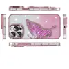 Funda Popular de Gama Alta para iPhone 16 Pro Max con Arena Líquida Tridimensional y Mariposa en Relieve para Apple 15 de Amazon