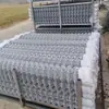 Malha de Arame Galvanizado por Imersão a Quente com Malha em Losango Torcido para Suporte de Túnel de Mina de Carvão e Isolamento de Segurança em Canteiro de Obras