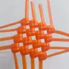 Material de Ratán Plano de 5 mm Material Tejido a Mano para Tejer Bolsas Cestas de Flores Ratán de Plástico Tejido de Ratán Ratán de Imitación Tira Tejida Tira No
