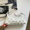Bolso de hombro nuevo para mujer estilo transfronterizo, diseño de nicho, gran capacidad para uso diario, de mano o para llevar debajo del brazo
