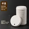 Tapas personalizadas de vaso desechable para salones de belleza, hoteles, bares, KTVs y casas de huéspedes; también apto para copas de vino y tapas de vasos de papel