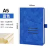 Caderno A5 com Logo Personalizado, Livro de Registro para Reuniões de Trabalho de Escritório, Bloco de Notas de Alta Qualidade com Fivela, Atacado