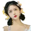 Encaje Lazo Blanco forma de foto Super hada horquilla lolita Chica Mori diadema de corazón accesorios para el cabello