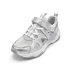 Sapatos Infantis Balabala Tênis Esportivos Infantis Respiráveis para Meninos e Meninas 2025 Verão Novos Sapatos Estilo Pai Retrô Vazados