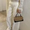 Wholesale Fashion Retro Handbag Small Square Bag Women's Bag 2026 Autumn New Color Block Patchwork Shoulder Bag Commuting Crossbody Bag
