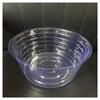 Bandeja de Plástico para Recolectar Agua, Macetas de Plástico para Plántulas, Vasos Transparentes para Macetas de Flores para Recolectar Tierra, Contenedores Hidropónicos de Plástico en Cestas de Paja