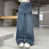 Moda Retro Americana Diseño Sueltos Jeans Mujer 2026 Otoño Nuevo Súper Calientes Adelgazantes Rectos Pierna Ancha Pantalones