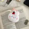 Bolsa de Moedas Animal Cereja Criativa Fofa Pingente Bolsa Coração de Menina Bolsa para Moedas Fones de Ouvido Venda por Atacado