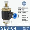 Conector de Intubação Rápida Série SL Válvula de Vazão Ajustável Sl4-M5/6-01/8-02/10-03/12-04 Completo