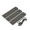 Pieza de protección de madera Keymod accesorios de plástico modificados pieza envolvente de espina de pescado pieza de protección para la mano 3 piezas tira de protección de madera