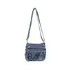 Bolso Grande de Mezclilla Ligero Estilo Retro 2026 Otoño Nuevo Estilo Bolso de Mujer de Moda Bolso Cuadrado Pequeño Cruzado de Hombro Casual
