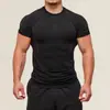 Nueva Camiseta Deportiva de Manga Corta Venom para Fitness, Running y Entrenamiento, Elástica de Moda Estampada con Cuello Redondo para Hombre, Verano, Secado Rápido