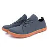 Nuevos Zapatos Transpirables Casuales de Suela Blanda con Punta Ancha para Cruce de Fronteras Zapatos Planos de Senderismo Hormas Anchas Zapatos Tejidos Fly Zapatos Deportivos para Parejas de Fitness