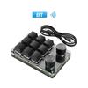 Teclado Mecánico Pequeño, Teclado Personalizado con Perillas, Switches Rojos Intercambiables en Caliente, Teclado para Gaming y Edición