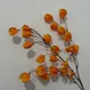 Flores artificiales marrones para decoraciones de pasillo de boda, arreglos florales color caramelo, flores artificiales, flores de seda y piezas decorativas para montajes de lugar de boda, decoraciones temáticas de otoño
