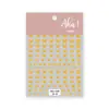 Tomoni Jelly Hielo Estéreo Pegatinas Transparentes para Uñas Estilo Maduro Ligero Popular de Gama Alta Pegatinas para Uñas Joyería de Estrella Sueño Mariposa