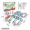 Montagem de Pista Elétrica Infantil Transfronteiriça Trem Elétrico Barraca de Rua Brinquedo Pista de Simulação Trem de Brinquedo Venda por Atacado