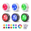 Explosiones transfronterizas luz ambiental de control remoto Amazon fiesta navideña luz de color Pat Batería RGB luz nocturna
