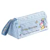 Mu Yan Fang Nova Estojo de Lápis Xadrez Macaron Grande Capacidade Doce Estilo Fofo Estudante do Ensino Fundamental Caixa de Papelaria Xadrez