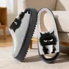 Suministro Exclusivo Transfronterizo de Pantuflas de Lino y Algodón con Temática Animal para Hombres y Mujeres, Pantuflas de Pareja para Primavera, Verano, Otoño, Entrega Directa de Fábrica Jit para el Cruce de Fronteras