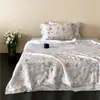 Edición de mostrador 20% Seda Hilo 60 Tencel de Lenzing Juego de Cama de Verano de Cuatro Piezas Lyocell Seda Helada Refrescante Colcha de Verano