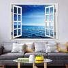 Ventas Directas de Fábrica Tapiz Transfronterizo Tela de Fondo Paisaje de Ventana Impresión Digital Logo Paisaje Colgante de Pared Fondo Decoración de Pared