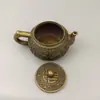 Colección de Bronce Antiguo Adornos de Bronce Carácter Fu Colgantes de Cobre Olla Pequeña Decoración del Hogar Regalo Creativo Artesanías