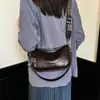 Bolso retro Maillard para mujer 2026 nuevo súper popular de nicho pequeño cuadrado para el hombro bandolera versátil